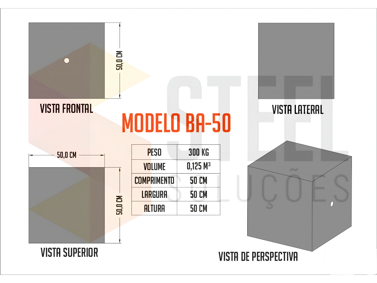 Planta do modelo BA-50