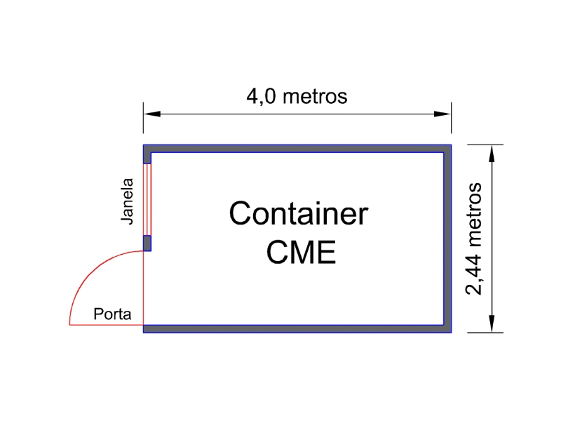 Planta do modelo CME